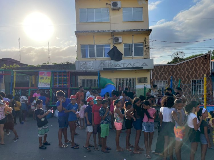 Supermercado Smart realiza grande ação em Arataca (BA) em comemoração ao Dia das Crianças